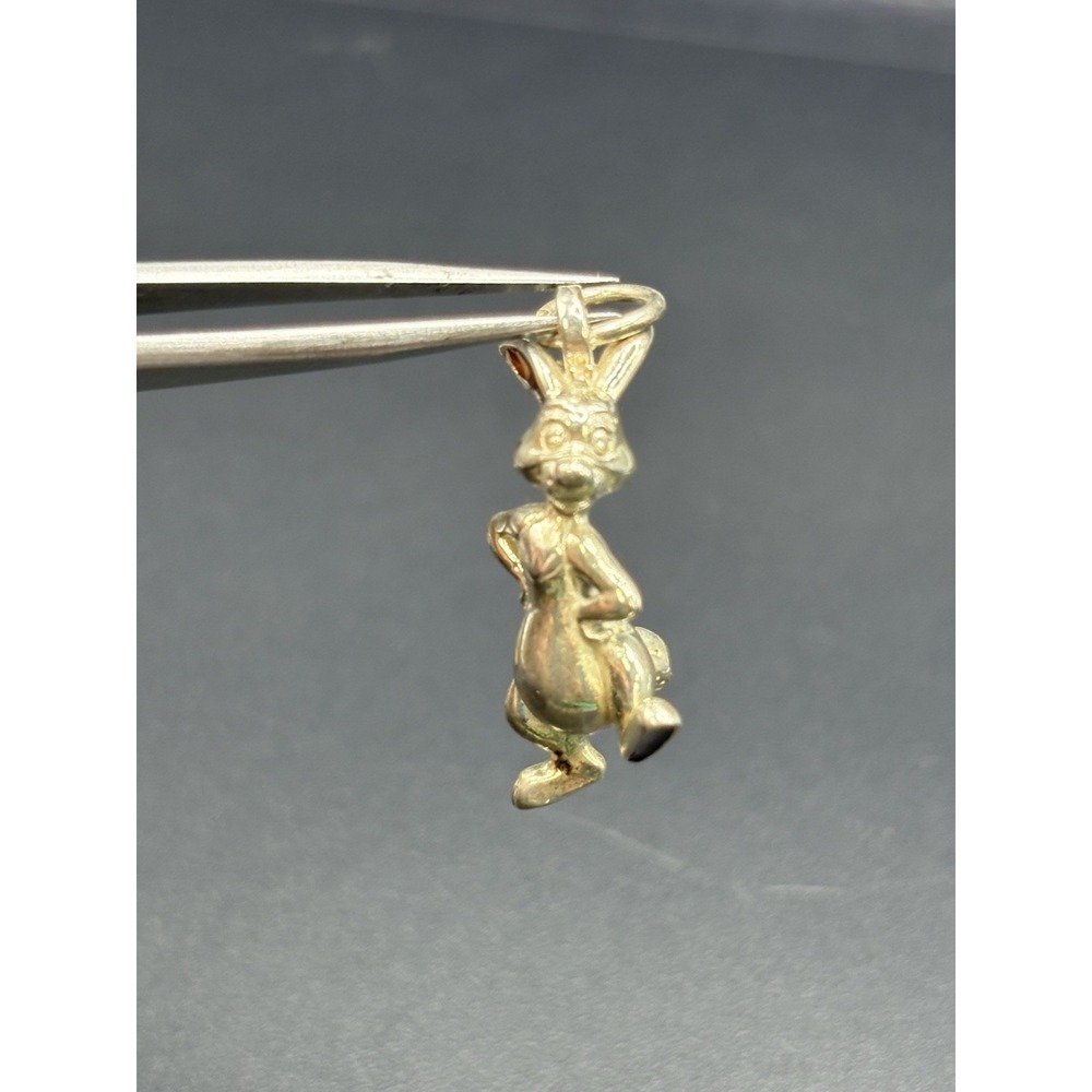 Disney Sterling Silver Rabbit Charm Certificate 925 F1